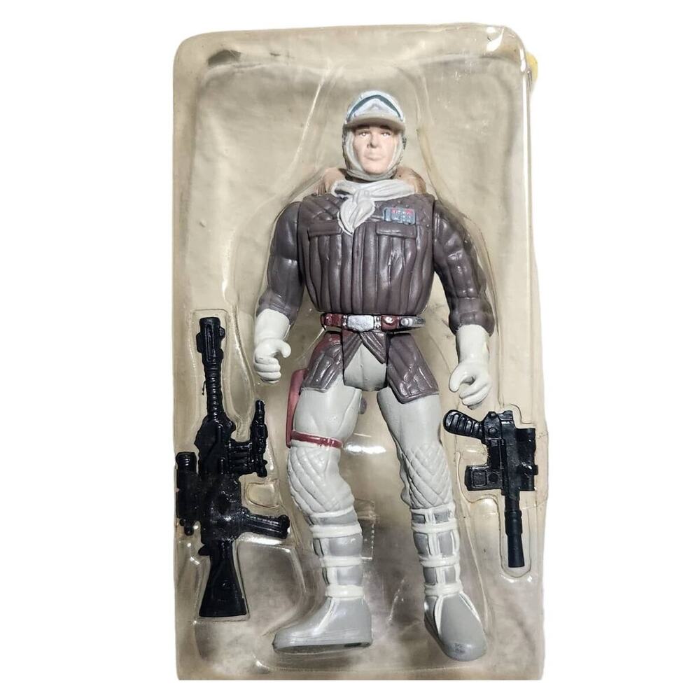 Star Wars POF Han Solo In Hoth Gear Action Figure Complete Loose New 1995